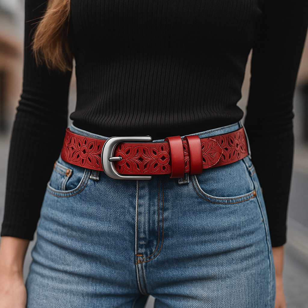 Valencia Leather Belt