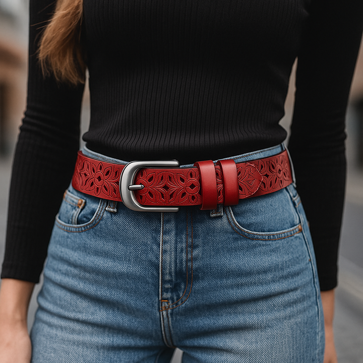 Valencia Leather Belt