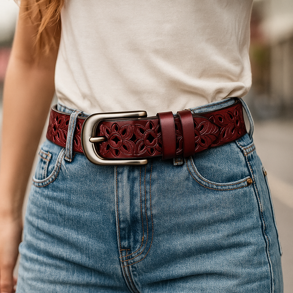 Valencia Leather Belt