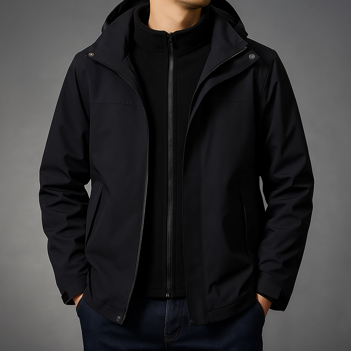 Rovaro Fleece Lined Jacket