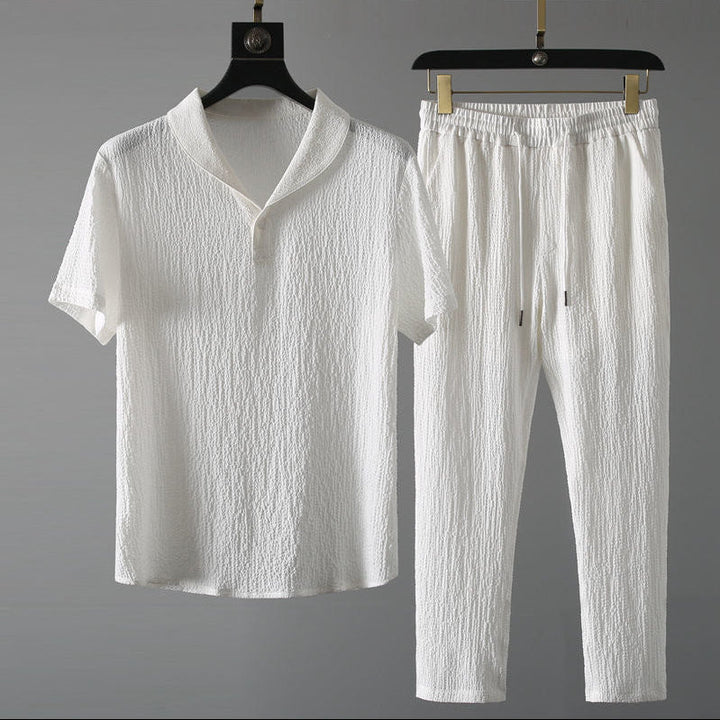 Santorini Linen Set