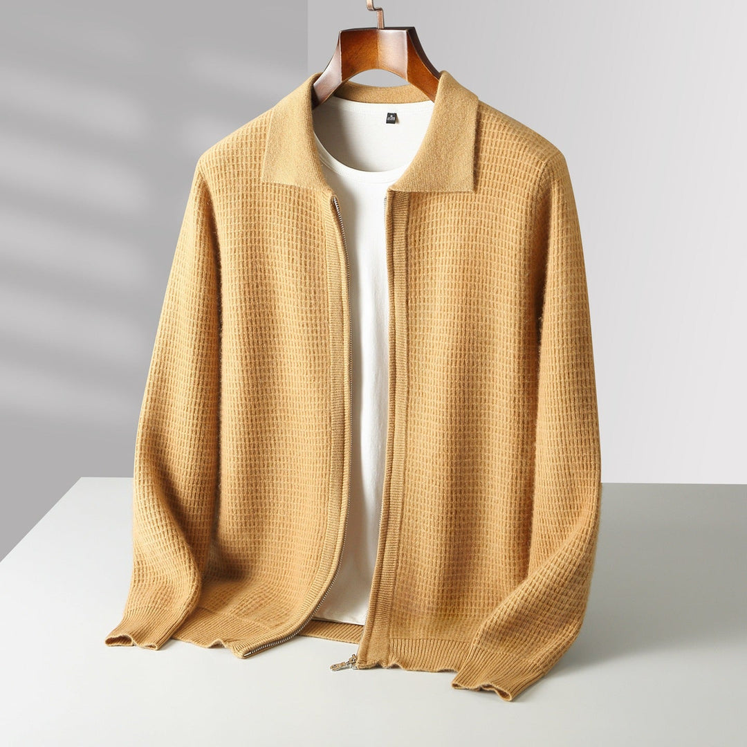 Avelaro Wool Zip Sweater
