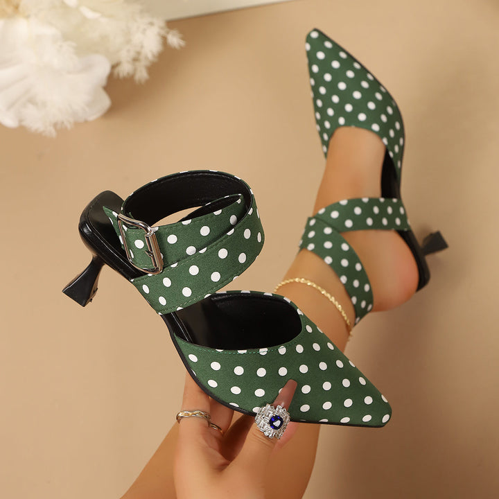 Rosetta Strap Heels