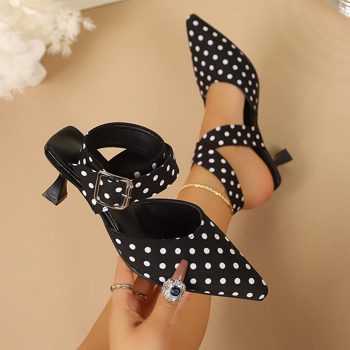 Rosetta Strap Heels