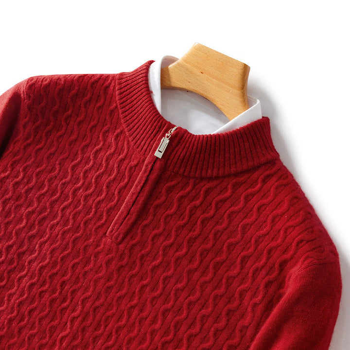 Riven Cashmere Sweater