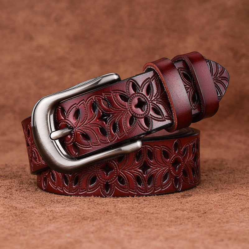 Valencia Leather Belt