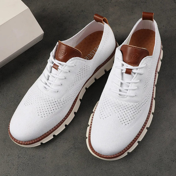 Arden Leather Knit Sneakers