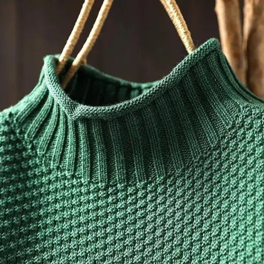 Amara — detalle tejido cashmere