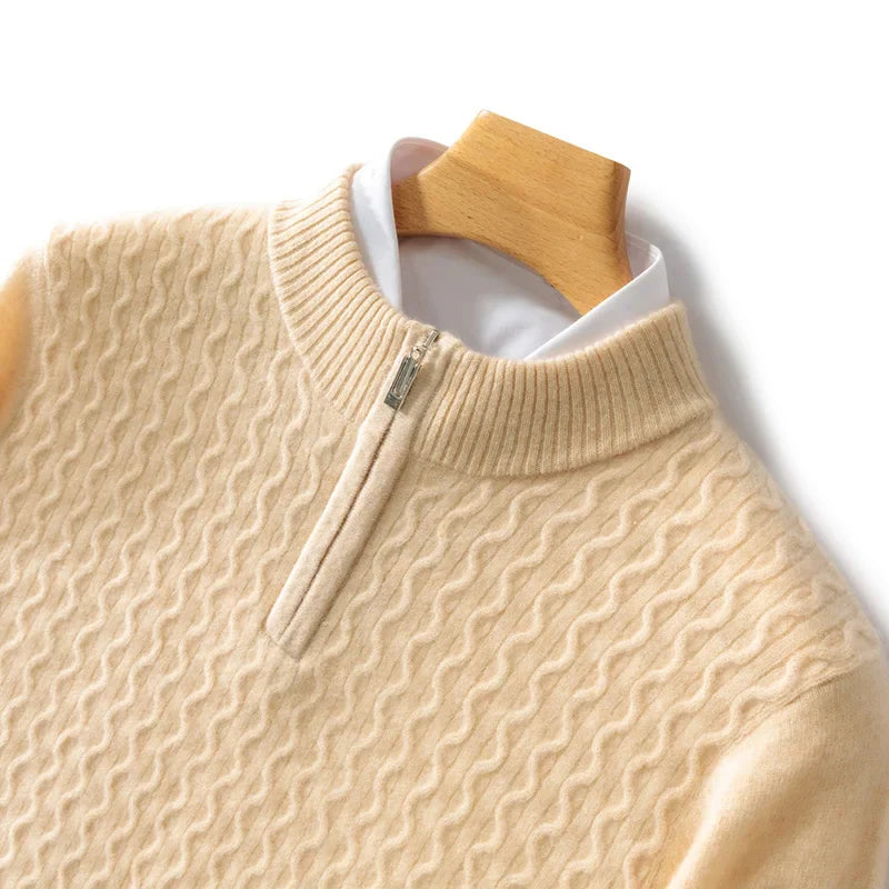 Riven Cashmere Sweater