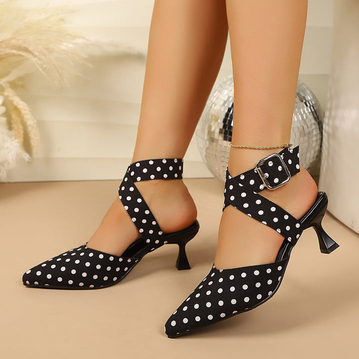 Rosetta Strap Heels