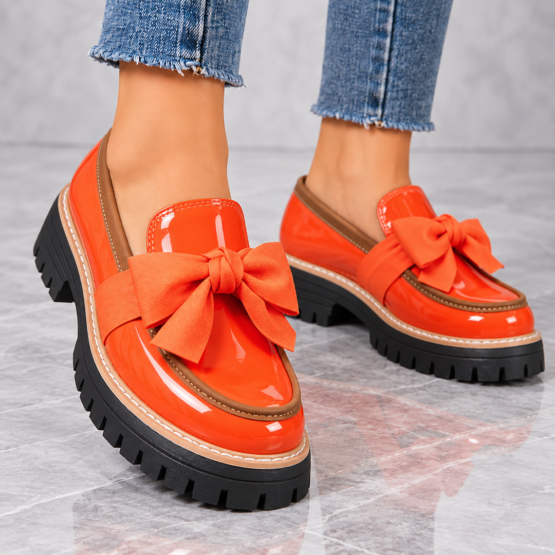 Solena Bow Loafers