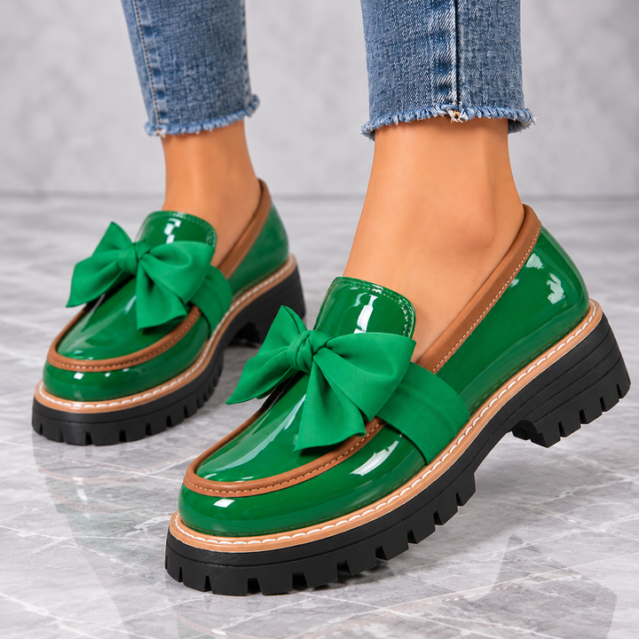 Solena Bow Loafers
