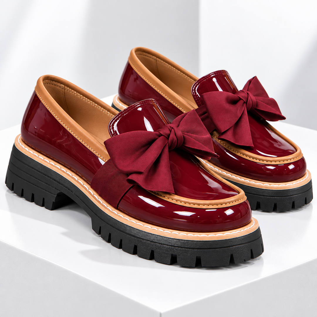 Solena Bow Loafers